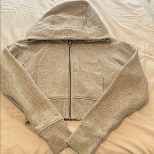 Lululemon cropped scuba hoodie